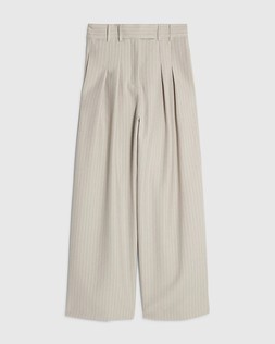 RI Grey Pinstripe Wide Leg Trousers £42