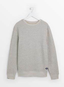 MK x Union Works Cream Textured Sweat Top &pound;20