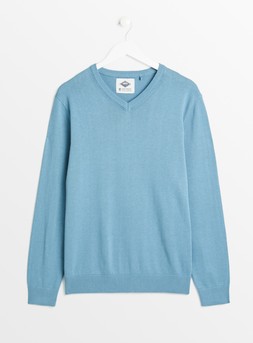 MK x Union Works Light Blue Knitted Jumper, &pound;16