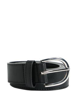 Tu Black Faux Leather Belt, &pound;4