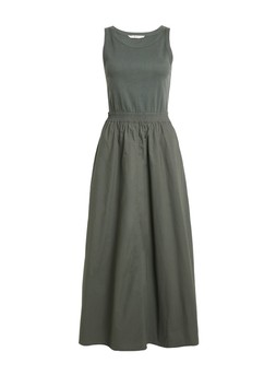 Tu Black Poplin Midaxi Dress, &pound;22