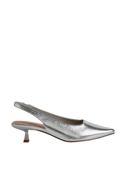 Tu Silver Sling Back Heels, &pound;20
