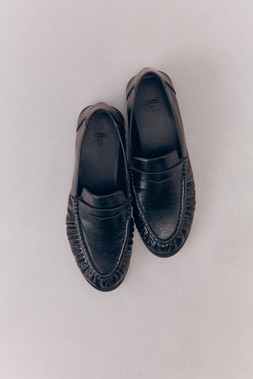 Tu-AW26-StillLife-06 -Black PU Penny Loafer, £20