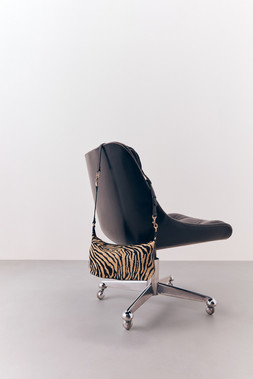 Tu-AW26-StillLife-10 - Zebra Leather Ponyskin Slouch Handheld Bag, £30