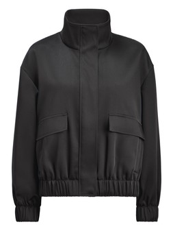 Tu Black Heavy Satin Bomber Jacket £35