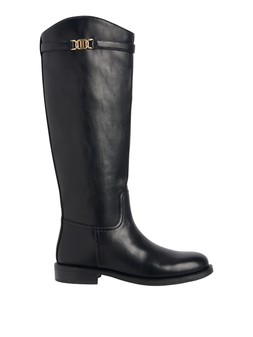 Tu Black Long Equestrian Rider PU Boot £38