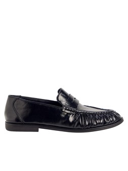 Tu Black PU Penny Loafer £20