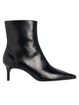 Tu Black PU Point-Toe Ankle Boot £28