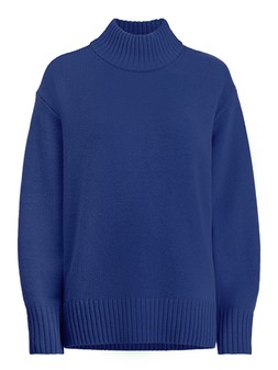 Tu Blue Premium Lambswool High-Neck Jumper £35