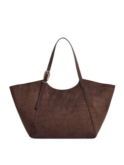 Tu Brown Belt-Handle Shopper, £22