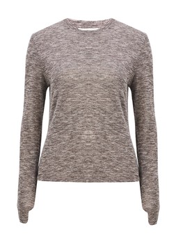 Tu Brown Space-Dye Slim-Fit Long-Sleeve Top £12.50