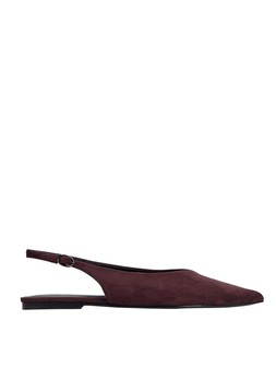Tu Burgundy Faux Suede Slingback £18