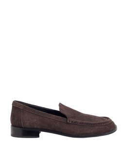 Tu Chocolate Suede Swung-Toe Loafer £32