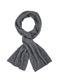 Tu Grey Fuzzy Scarf, £13