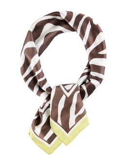 Tu Large Satin Square Zebra Print Scarf, £10