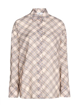 Tu Pioneer Relaxed Check Sheer Shirt, £20
