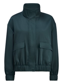 Tu Teal Heavy Satin Bomber Jacket £35