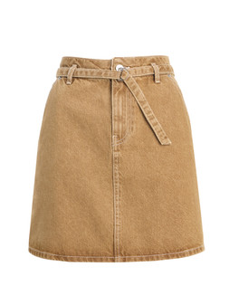 Tu Tobacco Denim Mini Skirt £20