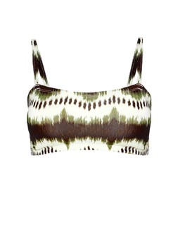 Tu Tie Dye Bandeau Bikini Top, &pound;10