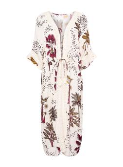 Tu White Palm Print Cover-Up, &pound;20