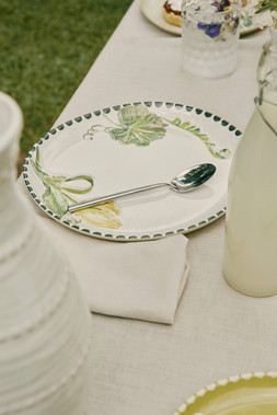 M&S SET OF 4 FLORAL MELAMINE DINNER PLATE £18