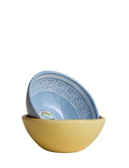 M&S SET OF TWO COASTAL PICNIC NIBBLE BOWLS £7​