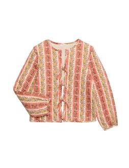 M&S Pure Cotton Quilted Floral Jacket (6-16 Years) £28