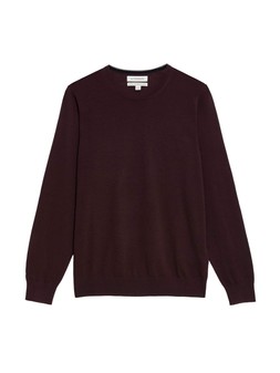 M&S Autograph Pure Extra Fine Merino Wool Crew Neck Jumper £40