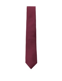 M&S Collection Machine Washable Tie Burgundy £10